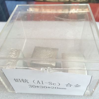 AlSc Aluminum Scandium Alloy For Aluminum Alloy Strengthen And Toughen